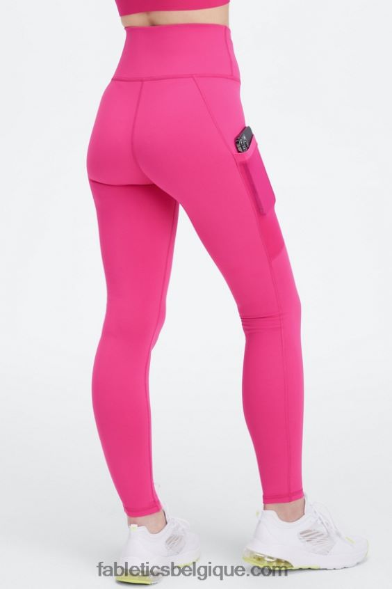 legging taille haute powerhold nomade 41 femmes Fabletics 404P0T749 écorce de saule/ultraviolet