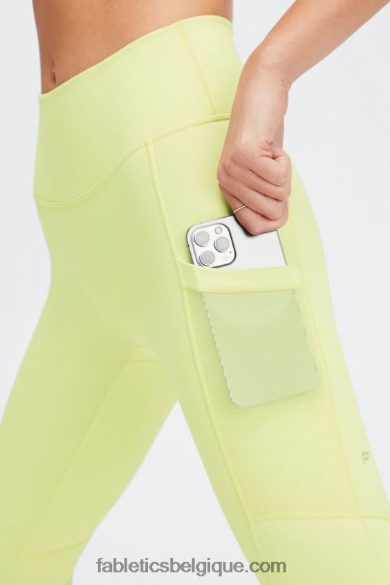 legging taille haute powerhold nomade 41 femmes Fabletics 404P0T752 celeste/passion folie estivale