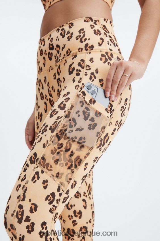 legging taille haute powerhold nomade 42 femmes Fabletics 404P0T753 bleu marine profond/multi spraydient