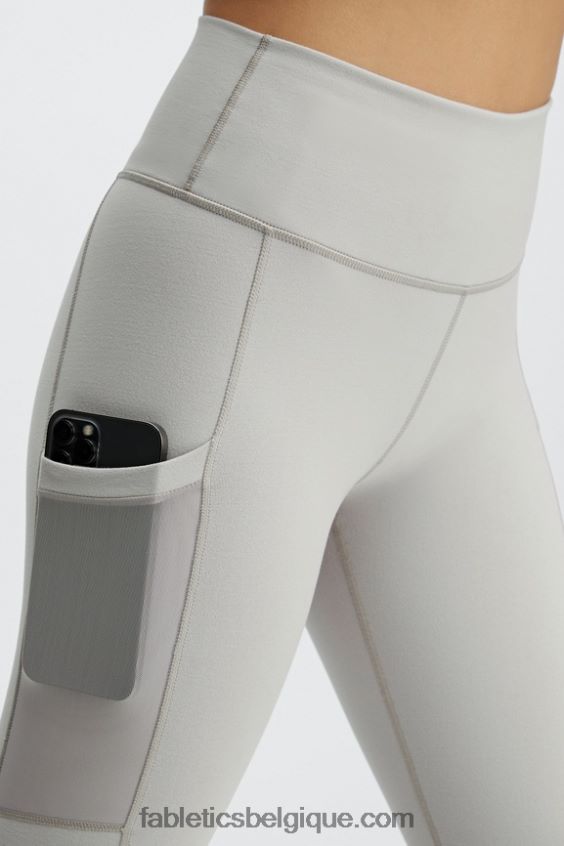 legging taille haute powerhold nomade 42 femmes Fabletics 404P0T756 bleu marine profond/multi spraydient