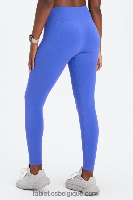 legging à taille haute sans couture femmes Fabletics 404P0T834 bar logo piscina/la