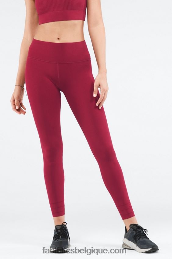 legging taille haute taille haute sculptknit femmes Fabletics 404P0T1216 éclat de cerise
