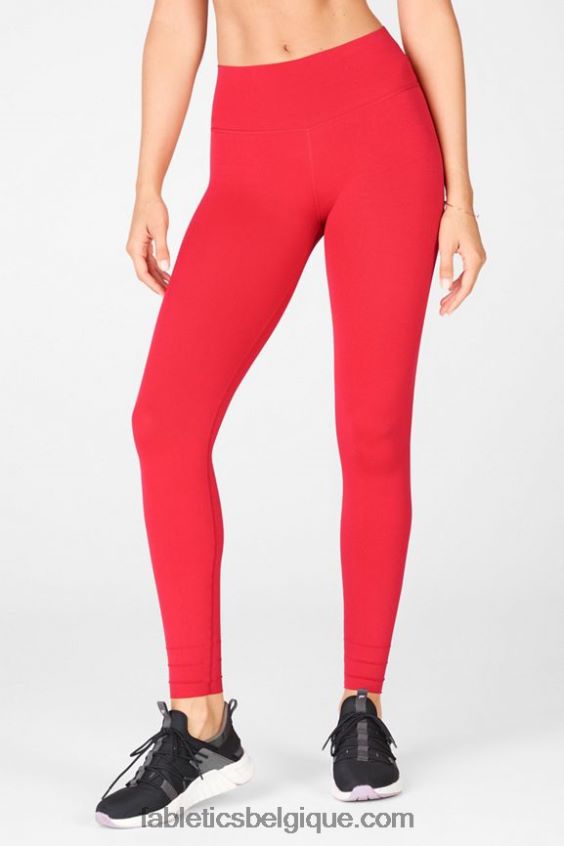legging taille haute taille haute sculptknit femmes Fabletics 404P0T1218 vermillon
