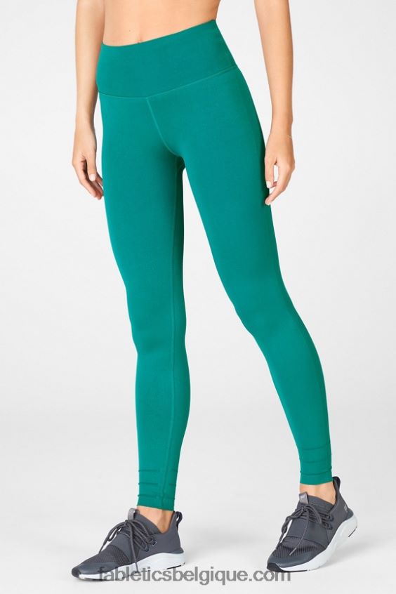 legging taille haute taille haute sculptknit femmes Fabletics 404P0T1219 jade foncé