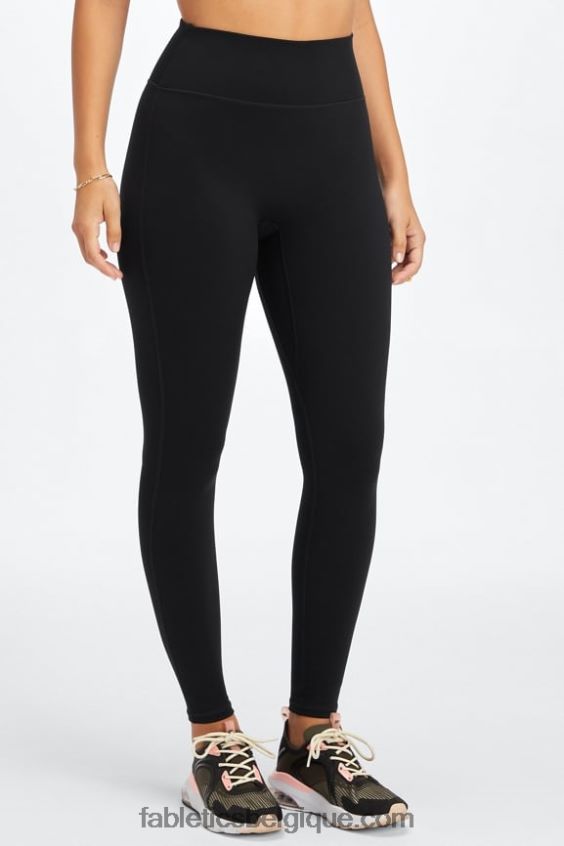 legging taille haute trinity motion365 77 femmes Fabletics 404P0T1102 club noir/athlétique