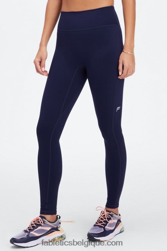 legging taille haute trinity motion365 77 femmes Fabletics 404P0T1105 bleu marine profond