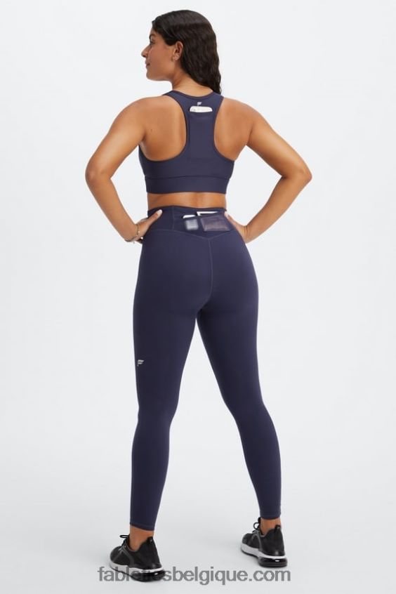 legging taille haute trinity motion365 77 femmes Fabletics 404P0T1105 bleu marine profond
