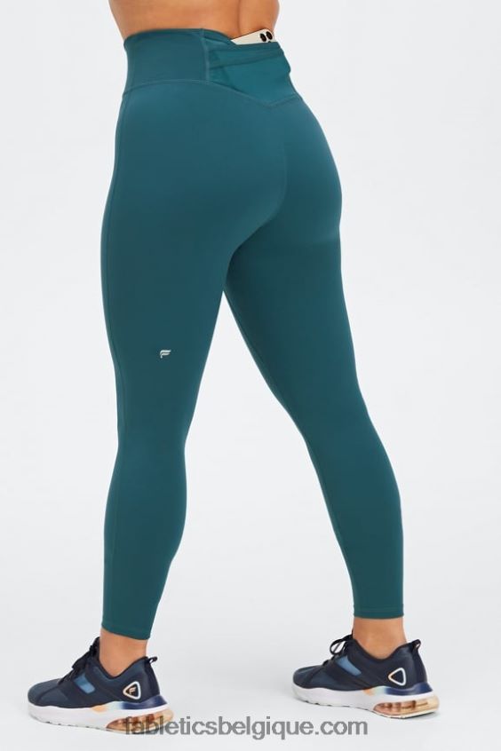 legging taille haute trinity motion365 78 femmes Fabletics 404P0T1107 vague de minuit