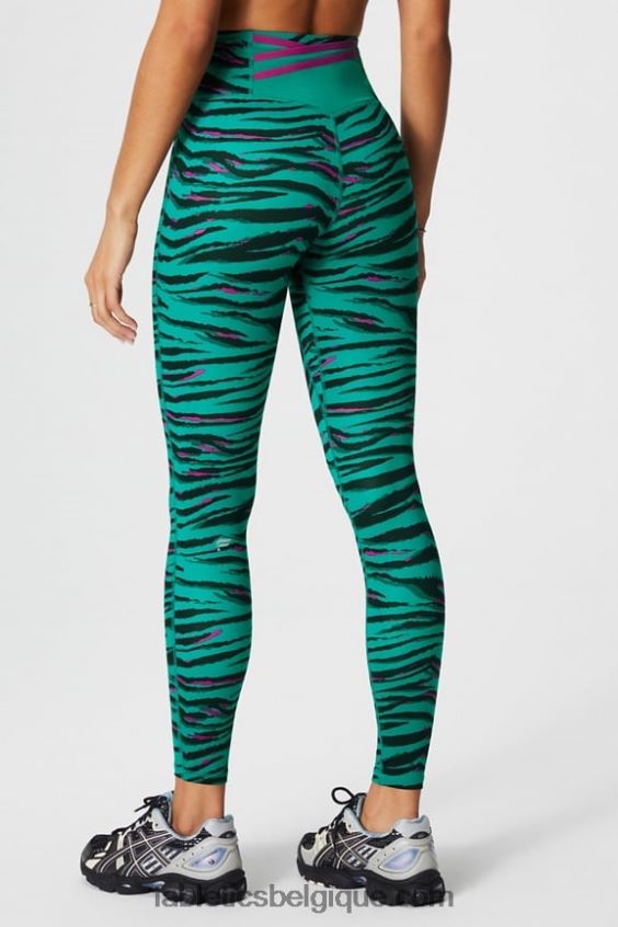 legging à taille haute trinity motion365+ femmes Fabletics 404P0T953 rugissement/rose vif