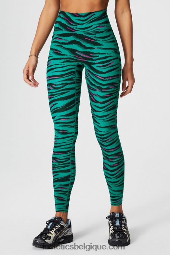 legging à taille haute trinity motion365+ femmes Fabletics 404P0T953 rugissement/rose vif