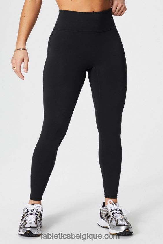 legging à taille haute trinity motion365+ femmes Fabletics 404P0T954 guépard noir/ondé