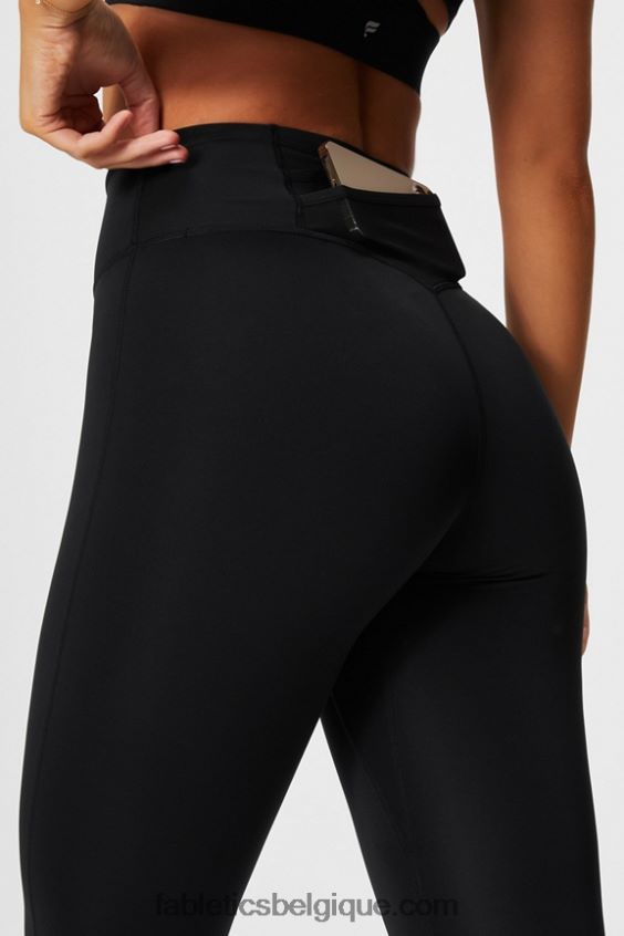 legging à taille haute trinity motion365+ femmes Fabletics 404P0T955 noir