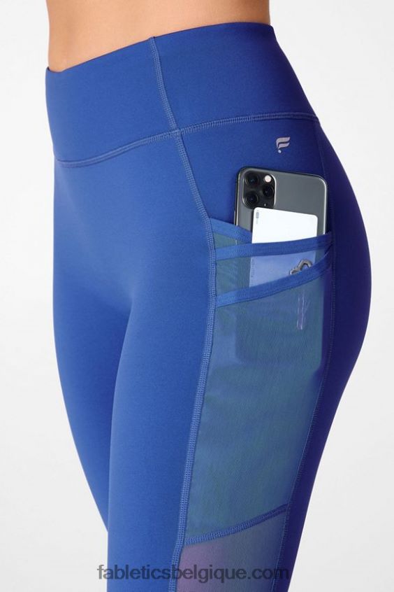 legging trinity motion365 taille mi-haute 7/8 femmes Fabletics 404P0T1045 supernova