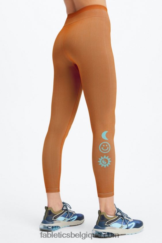 legging ultra hw expression 7/8 sans coutures femmes Fabletics 404P0T1167 séquoia