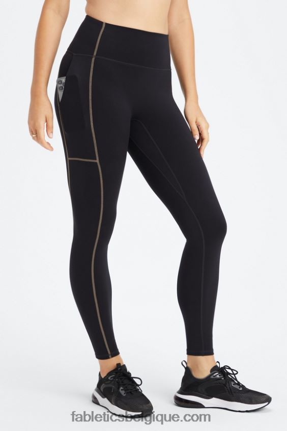 legging utilitaire trinity motion365+ hw femmes Fabletics 404P0T1090 noir/écorce de saule