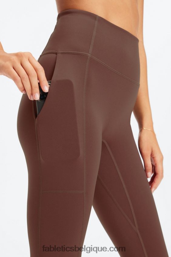 legging utilitaire trinity motion365+ hw femmes Fabletics 404P0T1092 Café Chicorée