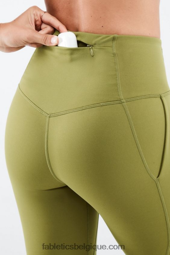 legging utilitaire trinity motion365 hw femmes Fabletics 404P0T1276 olive fanée