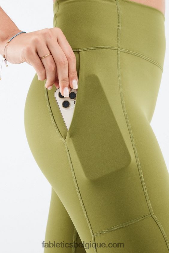 legging utilitaire trinity motion365 hw femmes Fabletics 404P0T1276 olive fanée