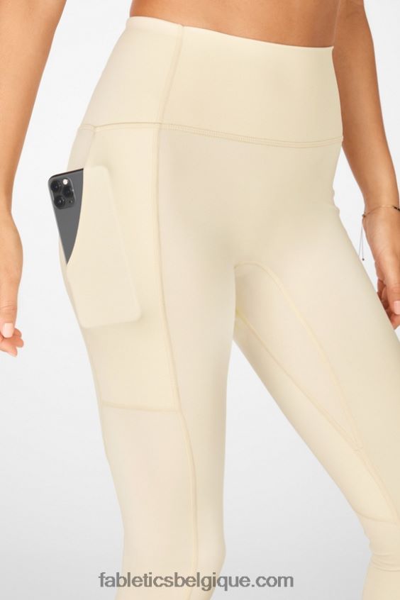 legging utilitaire trinity motion365 hw femmes Fabletics 404P0T1278 tapioca/peluche rose