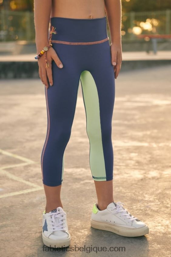 mini taille haute motion365 7/8 femmes Fabletics 404P0T1157 cobalt profond multi