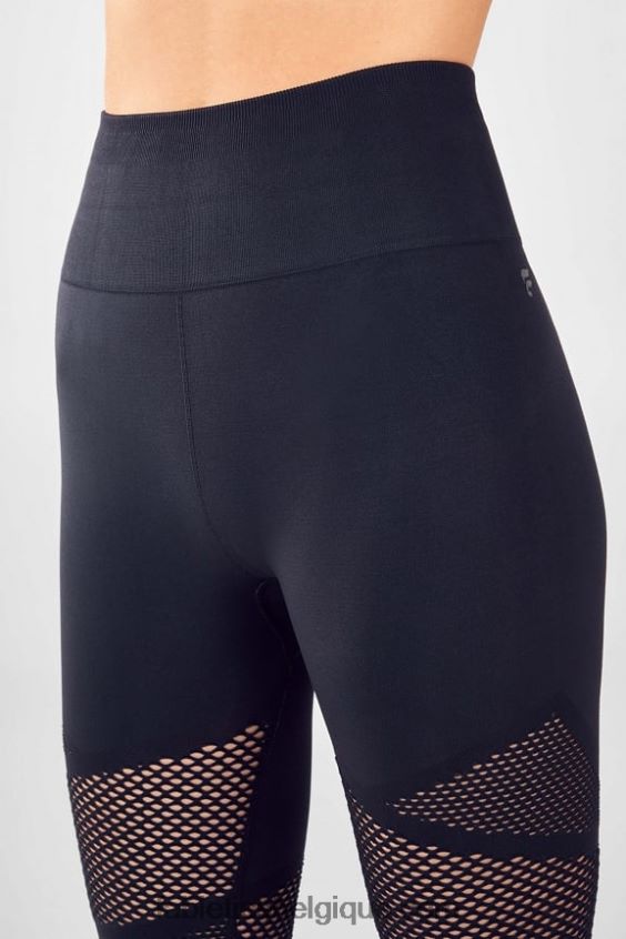 mosaïque taille haute 7/8 femmes Fabletics 404P0T1225 noir