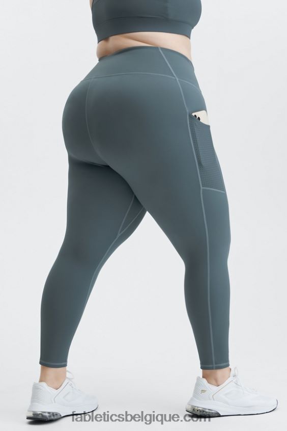 motion365 legging contrasté taille ultra haute femmes Fabletics 404P0T1184 nuage d'orage multi