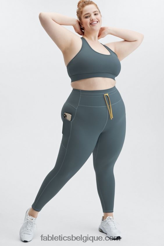 motion365 legging contrasté taille ultra haute femmes Fabletics 404P0T1184 nuage d\'orage multi