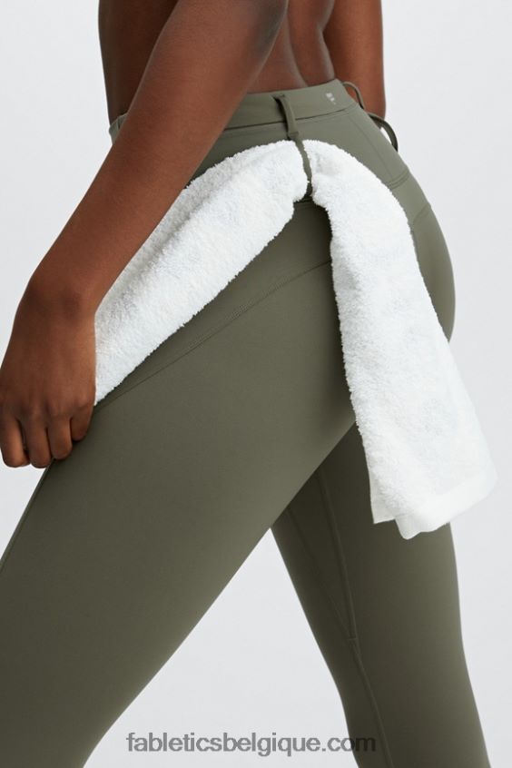 motion365 legging utilitaire 7/8 femmes Fabletics 404P0T1193 vert ardoise
