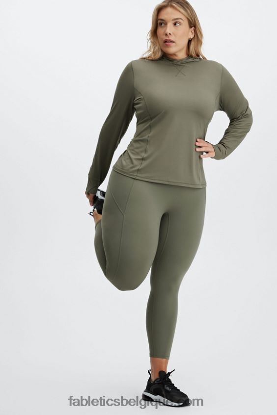 motion365 legging utilitaire 7/8 femmes Fabletics 404P0T1194 vert ardoise