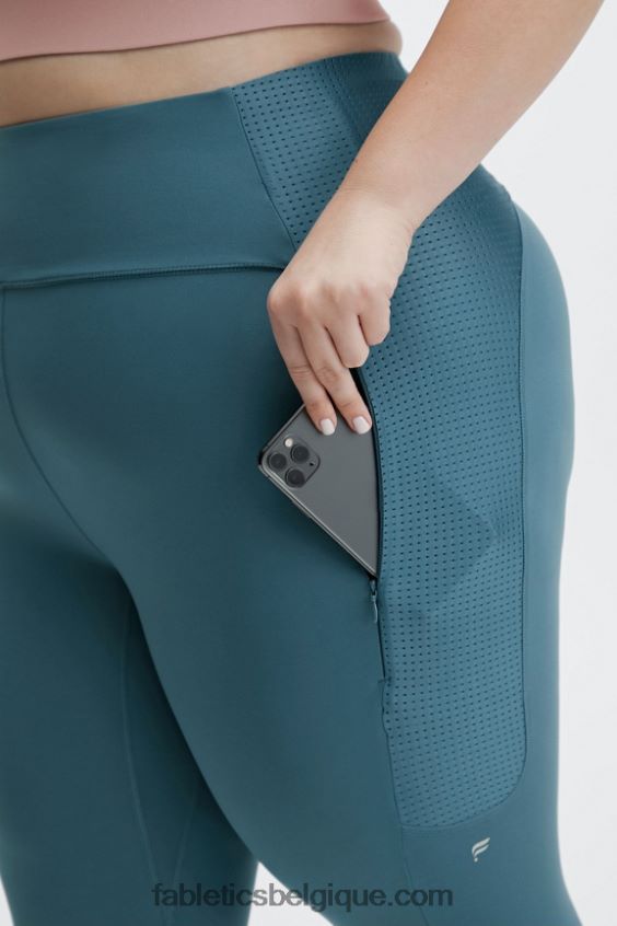 motion365 taille haute 7/8 femmes Fabletics 404P0T1228 vraie sarcelle