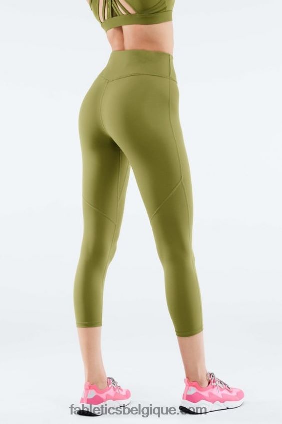 n\'importe où motion365 capri taille haute femmes Fabletics 404P0T1282 olive fanée