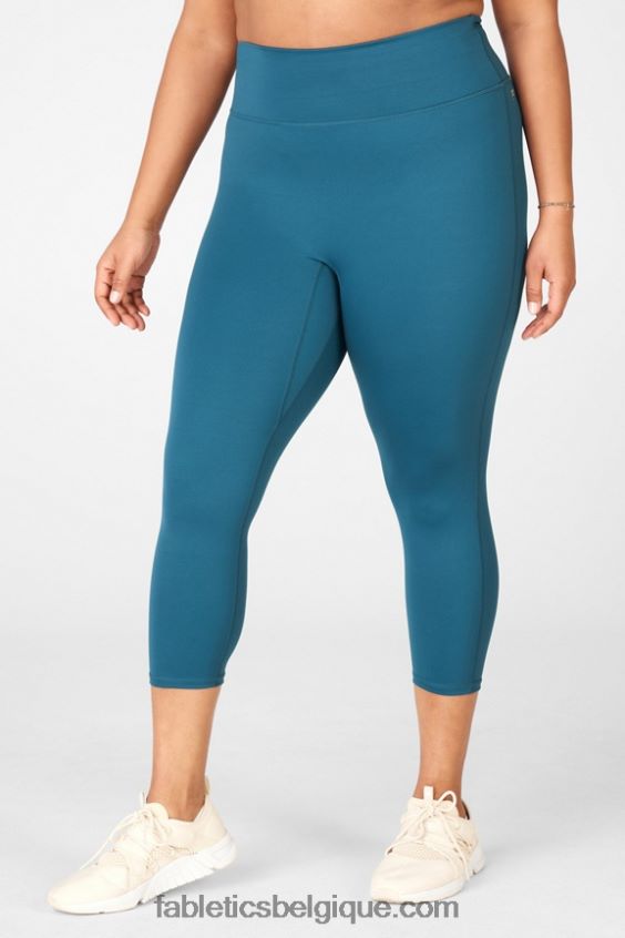 n\'importe où motion365 capri taille haute femmes Fabletics 404P0T1285 sarcelle de minuit
