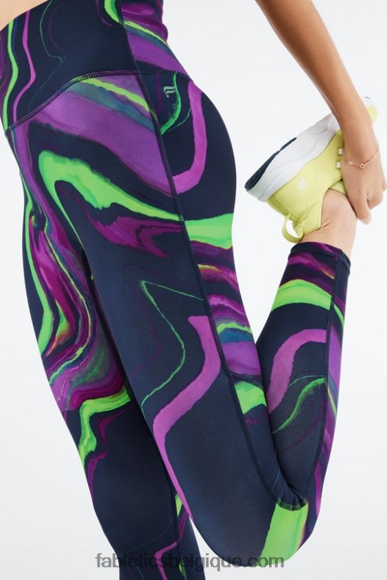 n\'importe où motion365 legging 7/8 taille ultra haute femmes Fabletics 404P0T1212 vague de brume