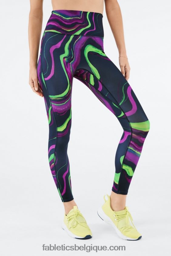n\'importe où motion365 legging 7/8 taille ultra haute femmes Fabletics 404P0T1212 vague de brume