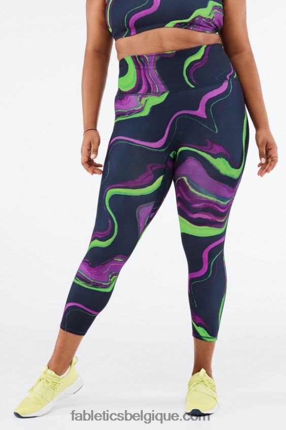 n'importe où motion365 legging 7/8 taille ultra haute femmes Fabletics 404P0T1213 vague de brume