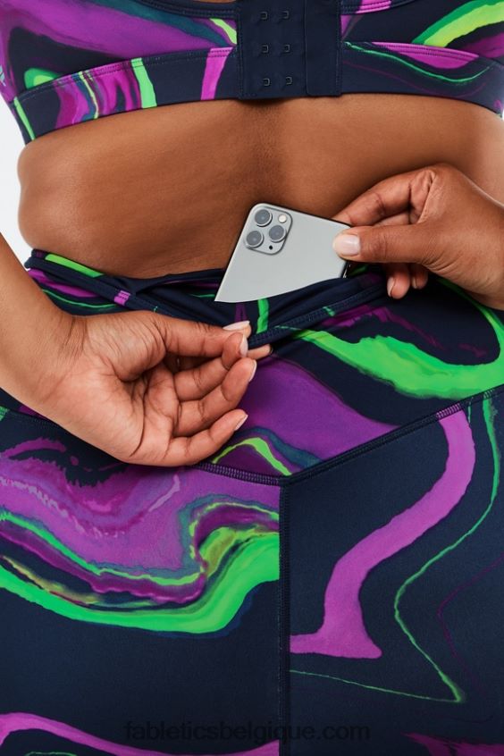 n\'importe où motion365 legging 7/8 taille ultra haute femmes Fabletics 404P0T1213 vague de brume