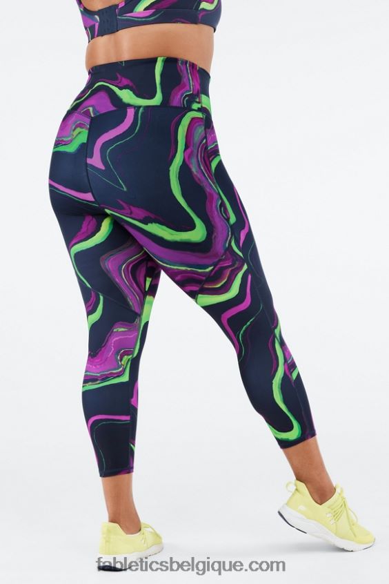 n\'importe où motion365 legging 7/8 taille ultra haute femmes Fabletics 404P0T1213 vague de brume