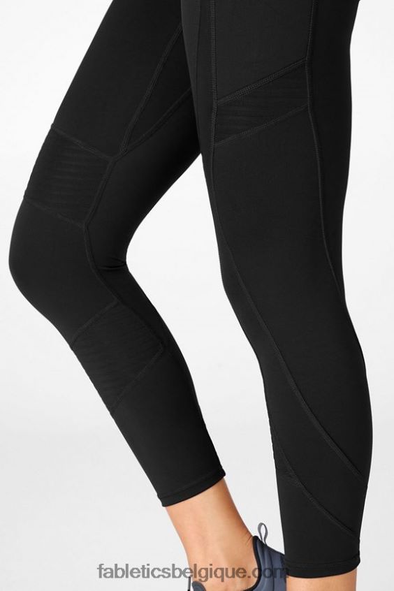 n\'importe où motion365 legging moto taille haute 7/8 femmes Fabletics 404P0T1231 noir