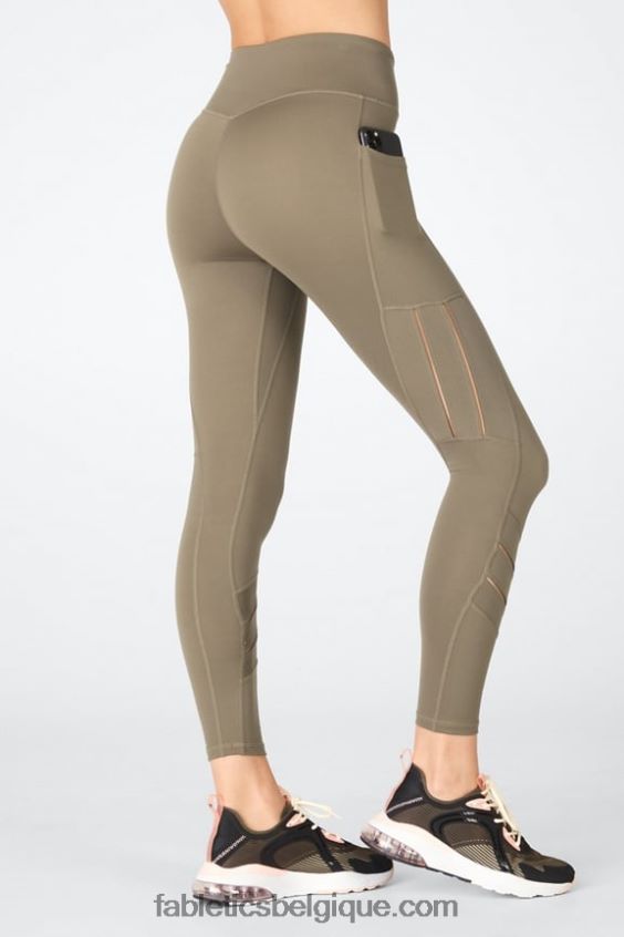 n\'importe où motion365 legging moto taille haute 7/8 femmes Fabletics 404P0T1233 grisonnant