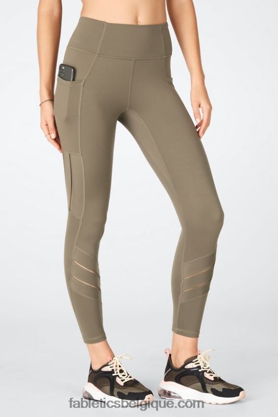 n\'importe où motion365 legging moto taille haute 7/8 femmes Fabletics 404P0T1233 grisonnant