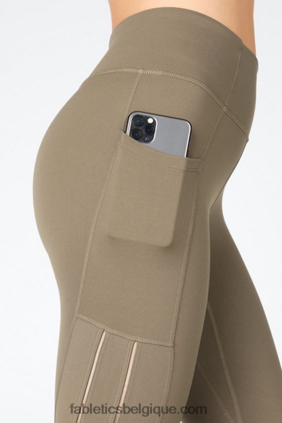 n\'importe où motion365 legging moto taille haute 7/8 femmes Fabletics 404P0T1233 grisonnant