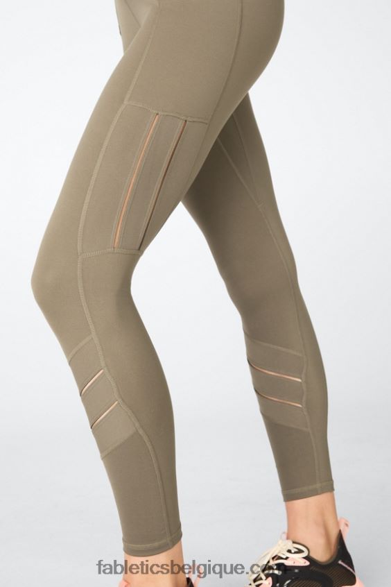 n\'importe où motion365 legging moto taille haute 7/8 femmes Fabletics 404P0T1233 grisonnant