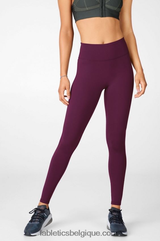 n\'importe où motion365 legging taille haute 87 femmes Fabletics 404P0T1263 Bourgogne