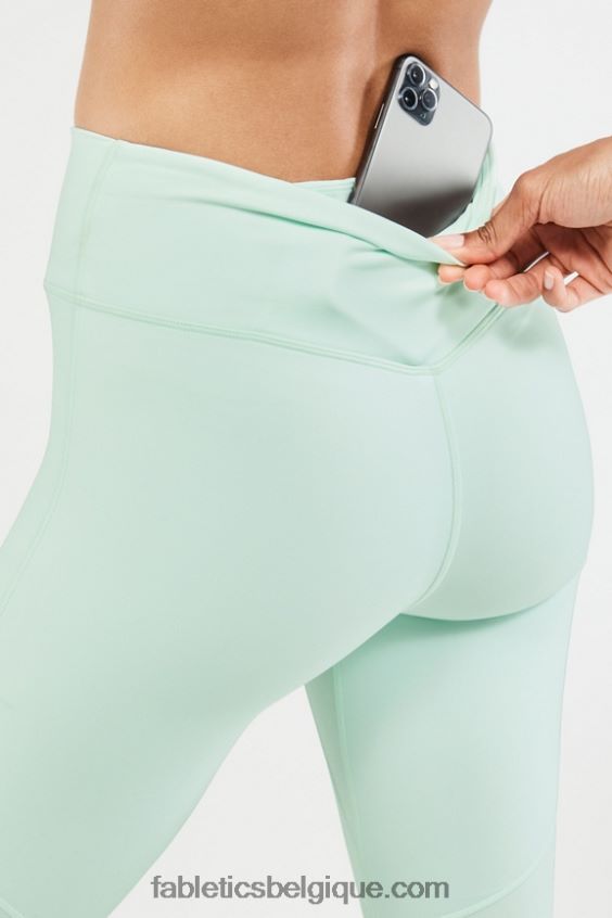n\'importe où motion365 legging taille haute 88 femmes Fabletics 404P0T1268 logo glaçon/iris brumeux