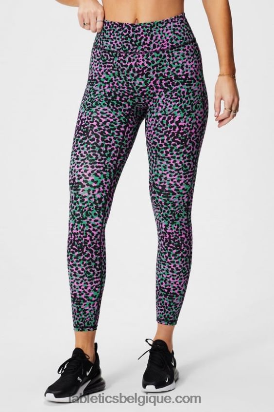n\'importe où motion365+ legging taille haute femmes Fabletics 404P0T938 spots de safari vert herbe