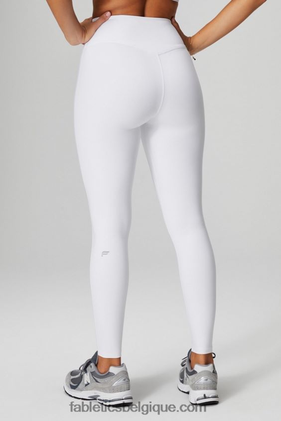 n'importe où motion365+ legging taille haute femmes Fabletics 404P0T942 blanc classique