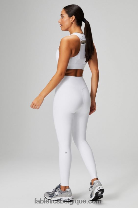 n\'importe où motion365+ legging taille haute femmes Fabletics 404P0T942 blanc classique