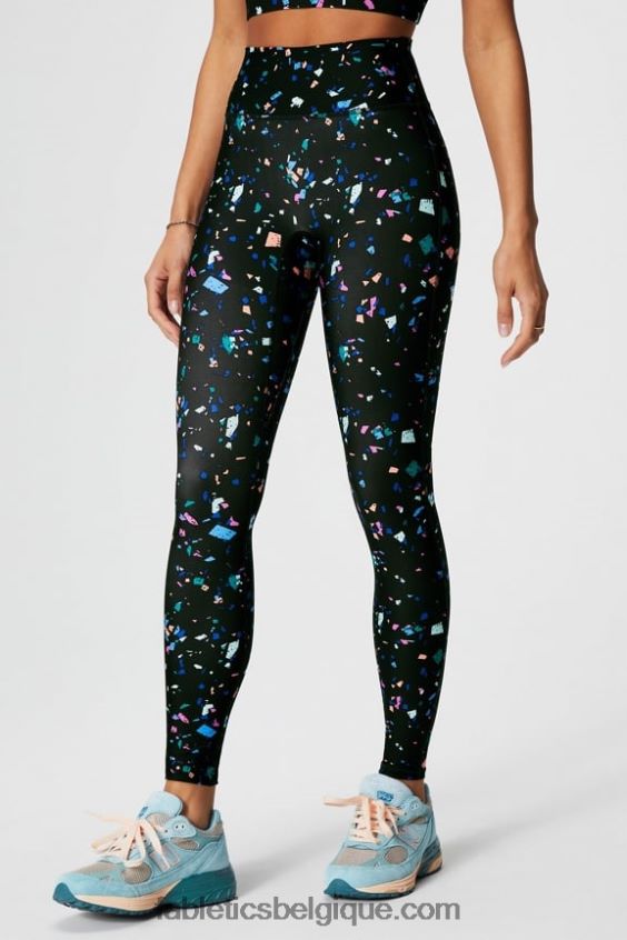 n\'importe où motion365+ legging taille haute femmes Fabletics 404P0T944 terrazzo noir