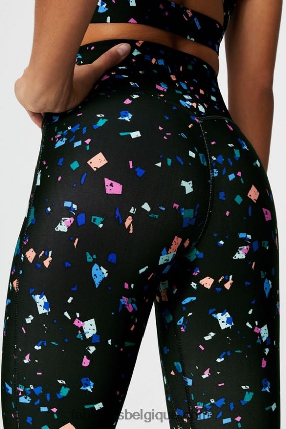 n\'importe où motion365+ legging taille haute femmes Fabletics 404P0T944 terrazzo noir
