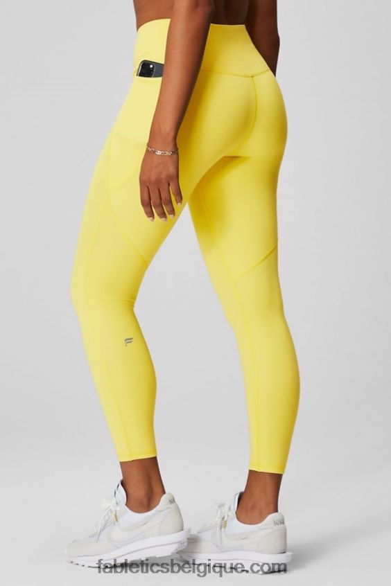 oasis pureluxe hw crossover 7/8 legging femmes Fabletics 404P0T929 journée ensoleillée